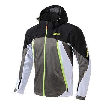 Новая летняя мотоциклетная куртка, мужское водонепроницаемое снаряжение для защиты от верховой езды, Ветрозащитная мотоциклетная куртка