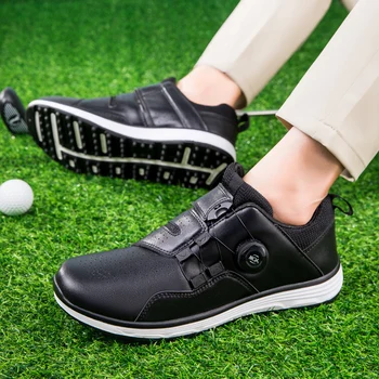 Новая обувь для гольфа, мужские и женские тренировочные кроссовки для гольфа, обувь для тренировочных игроков в гольф, уличные противоскользящие кроссовки для ходьбы