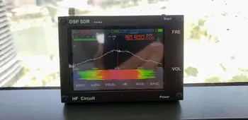 Новый 50K-200MHz Малахитовый SDR-радиоприемник DSP SDR HAM + ЖК-дисплей + аккумулятор