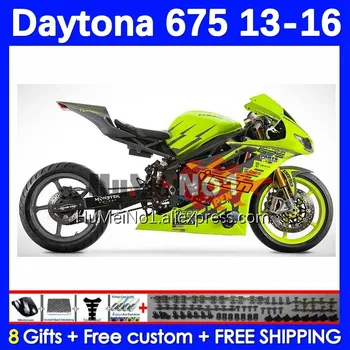 Обвес для Daytona 675 Daytona-675 13 14 15 16 Кузов 195No.47 Светло-зеленый Daytona675 2013 2014 2015 2016 OEM Полный обтекатель