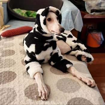 Одежда для маленьких и средних собак Двусторонний Бархатный свитер для собак, Одежда для Уитбит Грейхаунд, костюм для собаки, аксессуары для собак, пальто для собак