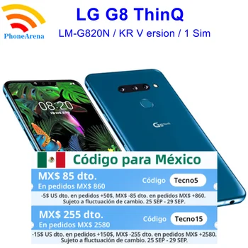 Оригинальный LG G8 ThinQ G820N 6,1 