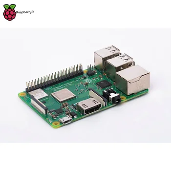 Оригинальный Raspberry Pi 3 Model B + RPI 3 B plus с 1 ГБ BCM2837B0 с частотой 1,4 ГГц, ARM Cortex-A53 Поддерживает Wi-Fi 2,4 ГГц и Bluetooth 4,2