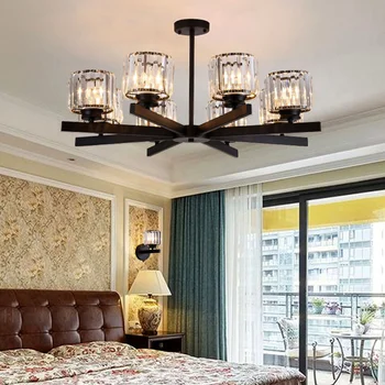 Подвесные светильники, современное минималистичное украшение гостиной, Круглая черная люстра с геометрическим светодиодом, подвесные светильники для дома