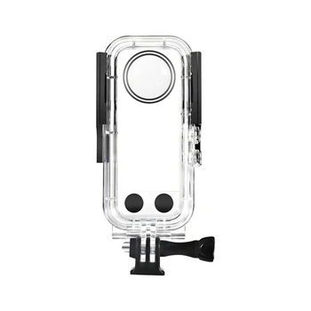 Полноразмерная видеокамера Insta360 X3 360 °, Портативные водонепроницаемые корпуса, Герметичная Погружная оболочка, Аксессуары для экшн-камер