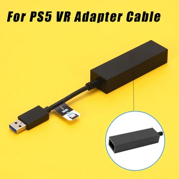 Портативный USB 3.0 PS VR Для PS5 Кабельный Адаптер от Мужчины к Женщине VR Разъем Мини-Адаптер Камеры Для виртуальной реальности Для Игровой консоли PS5