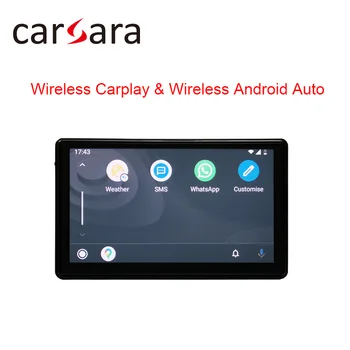 Портативный Беспроводной Android Auto CarPlay Монитор AirPlay для Toyoto Honda Nissan SEAT SKODA Автомобиль Автобус Внедорожник Пикап Такси Грузовой Фургон