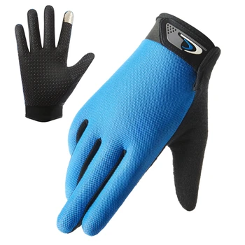 Противоскользящие велосипедные перчатки Велосипедные перчатки с сенсорным экраном Спортивные противоударные Mtb Дорожные дышащие велосипедные перчатки на весь палец для мужчин и женщин