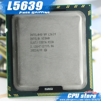 Процессор Intel Xeon L5639 CPU/2,13 ГГц/LGA1366/12 МБ/Кэш L3/Шестиядерный/серверный процессор Бесплатная доставка, есть, продаю процессор L5640