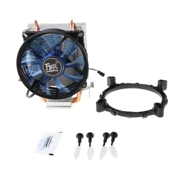 Радиатор Алюминиевый PC CPU Cooler Охлаждающий Вентилятор Для Intel 775/1155/1151 AMD 754/AM2