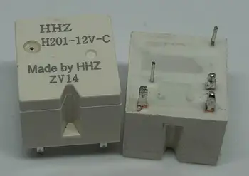 Реле HHZ H201-12V-C (KC-1C-12V-30A) на 5 контактов