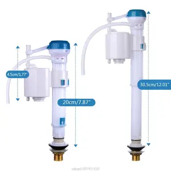 Ремонт Впускного Клапана Бачка для Унитаза С Регулируемой Высотой Бака Для Туалетной Воды Комплекты Для Замены Наполнительного Клапана Easy S01 21 Dropship