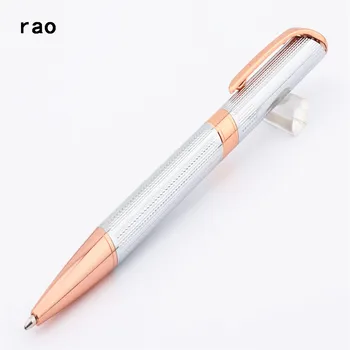 Роскошные ручки платинового цвета 719 Business office Шариковая ручка со средним кончиком Новая