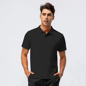Рубашка поло Мужская Женская бейсбольная футболка с коротким рукавом, топы для фитнеса, Свободные