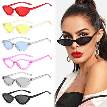 Сексуальные солнцезащитные очки в маленькой оправе для женщин, ретро солнцезащитные очки с защитой UV400, женские солнцезащитные очки, Летние Модные аксессуары