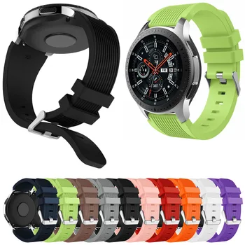 Силиконовый ремешок на запястье для Samsung Galaxy Watch 46 мм SM-R800, ремешок для смарт-часов, резиновый браслет для Samsung Gear S3, ремешок