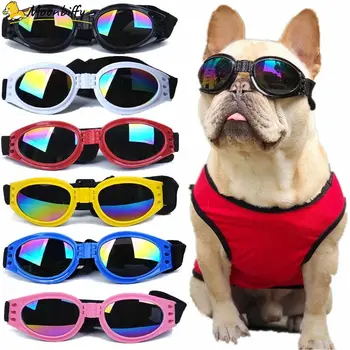 Складные очки для собак, предотвращающие попадание ультрафиолета, Очки для кошек, Регулируемые очки для собак, Реквизит для фотосессии, аксессуары для домашних животных, принадлежности для собак