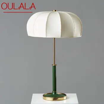Современная Настольная лампа OULALA LED Креативный светильник зонтичного типа для дома, гостиной, прикроватной тумбочки в спальне