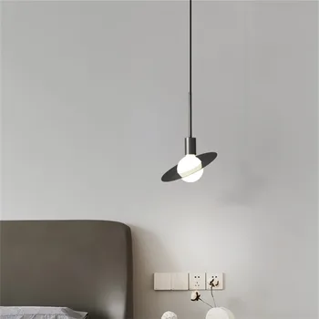 Современный медный подвесной светильник OULALA, классический черный подвесной светильник, Шикарный креативный декор для дома, гостиной, спальни