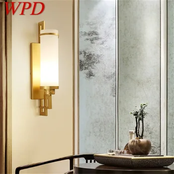 Современный настенный светильник WPD, роскошное 3-цветное светодиодное бра для дома, спальни, гостиной, офиса