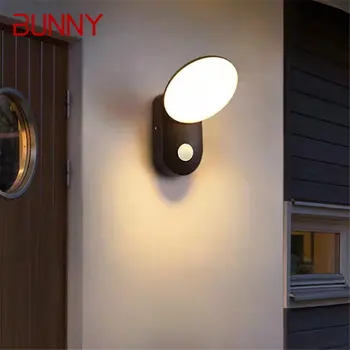 Современный простой настенный светильник BUNNY, светодиодные водонепроницаемые винтажные бра, светильник для дома, балкона, коридора, внутреннего двора