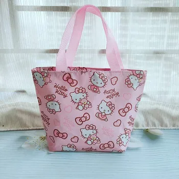 Сумка Sanrio hello kitty из нового мультфильма my Melody cinnamon, сумка для хранения, сумка-тоут, сумка-ланч-бокс