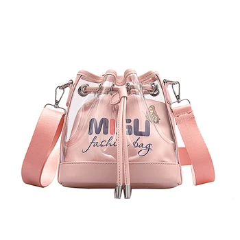 Сумки для женщин Летняя мода ПВХ Прозрачная сумка-мессенджер с надписью Женская сумка Дизайнерская роскошная сумка Bolsa Feminina