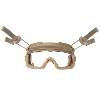 Тактические очки для страйкбола и пейнтбола, ветрозащитные противотуманные очки для CS Wargame, подходят для тактического шлема