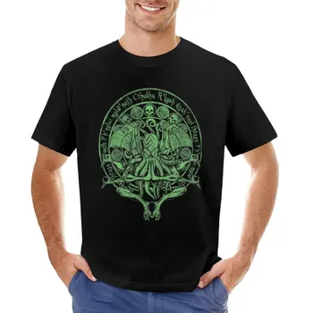 Футболка The Idol Sick Green Variant Cthulhu God Art, футболки больших размеров, футболка для мальчика, футболка с коротким рукавом, мужская