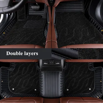 Хорошее качество! Специальные автомобильные коврики на заказ для BMW 740Ld G70 2023, прочные водонепроницаемые двухслойные ковры, бесплатная доставка