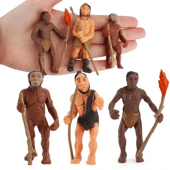 Человеческая Эволюция человека Примитивная фигурка Реальность Игрушки-фигурки Детские игрушки для обучения науке и познанию