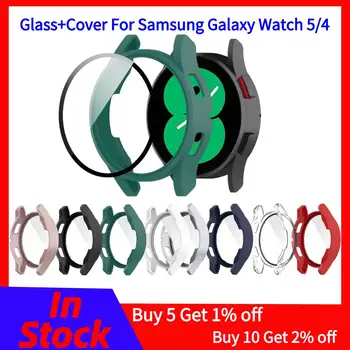 Чехол для часов Samsung Galaxy Watch 4/5 40 мм 44 мм Протектор экрана TPU Универсальный Бампер Защитный Чехол для Часов 5 40 мм 44 мм