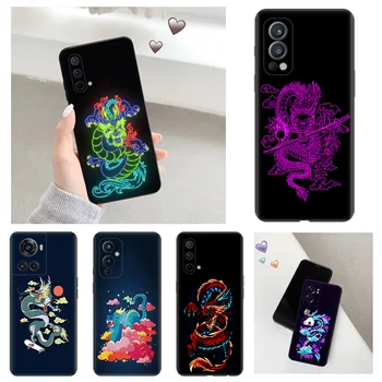 Эстетичные Силиконовые Чехлы для телефонов Purple Dragon для OnePlus 10 Ace 9 8 Pro 11 R Nord ce 2 T 3 Lite N10 N20 N100 N200 5G N300 Cover